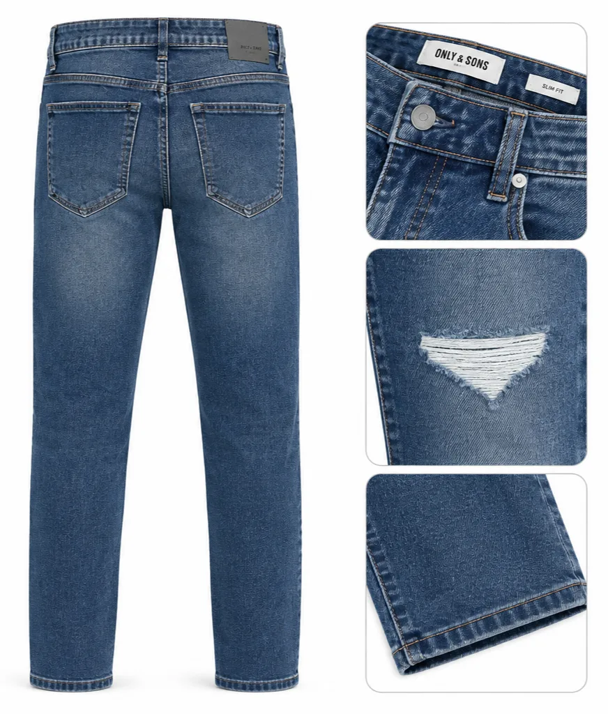 Classy Ripped Denim pant