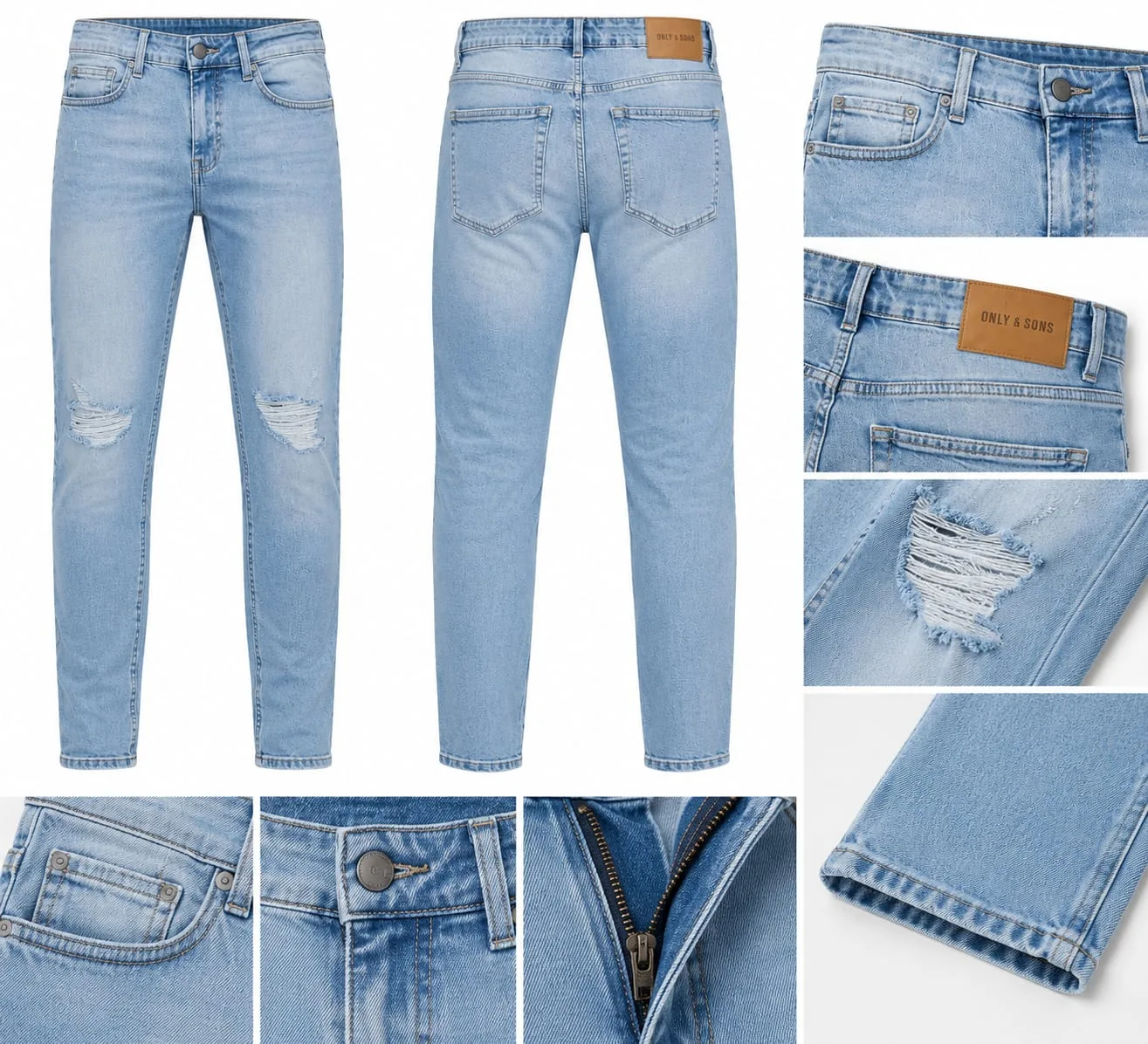 Ripped Lite blue C1