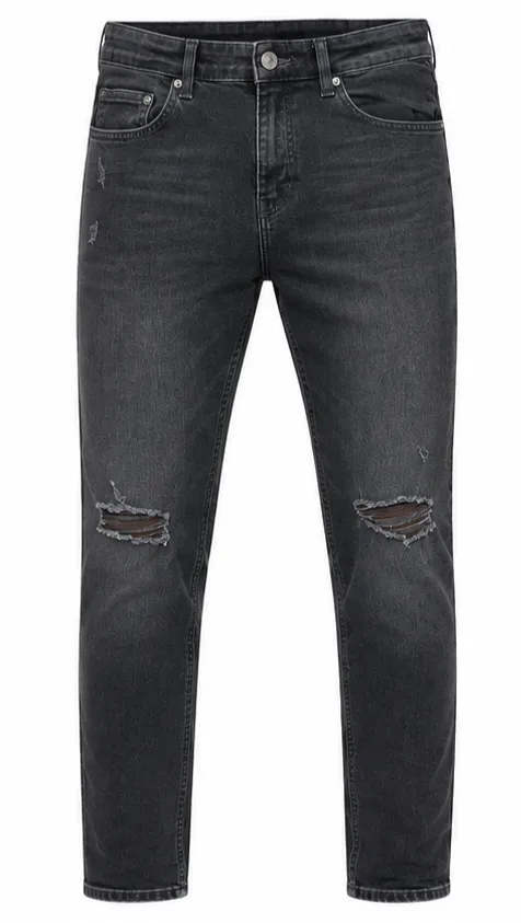 Ripped black wash