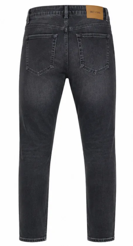 Ripped black wash