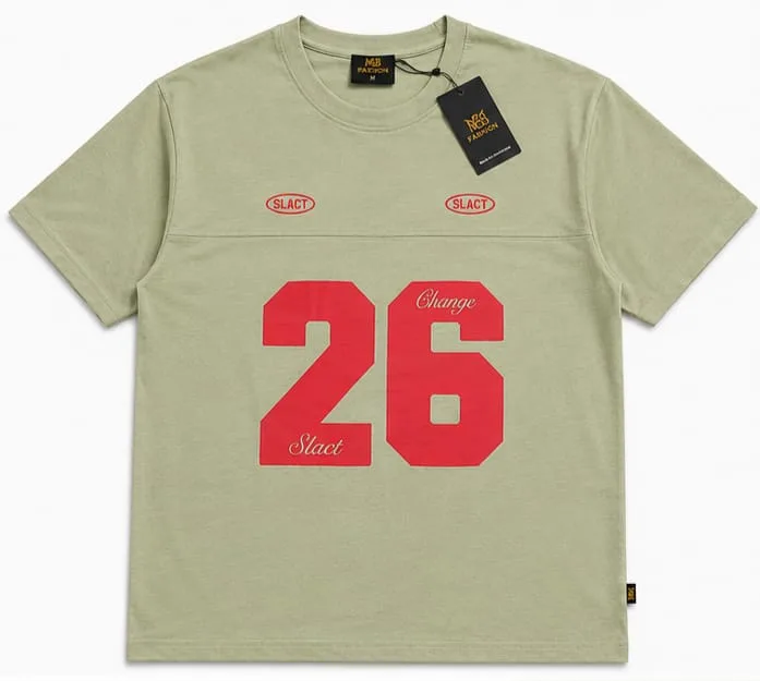26 lite olive Drop shoulder