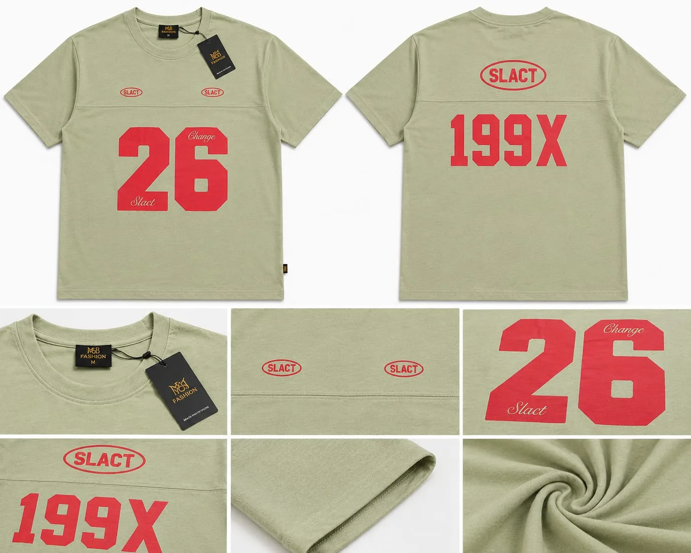 26 lite olive Drop shoulder