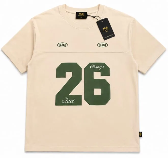 26 Bisc Green Drop Shoulder