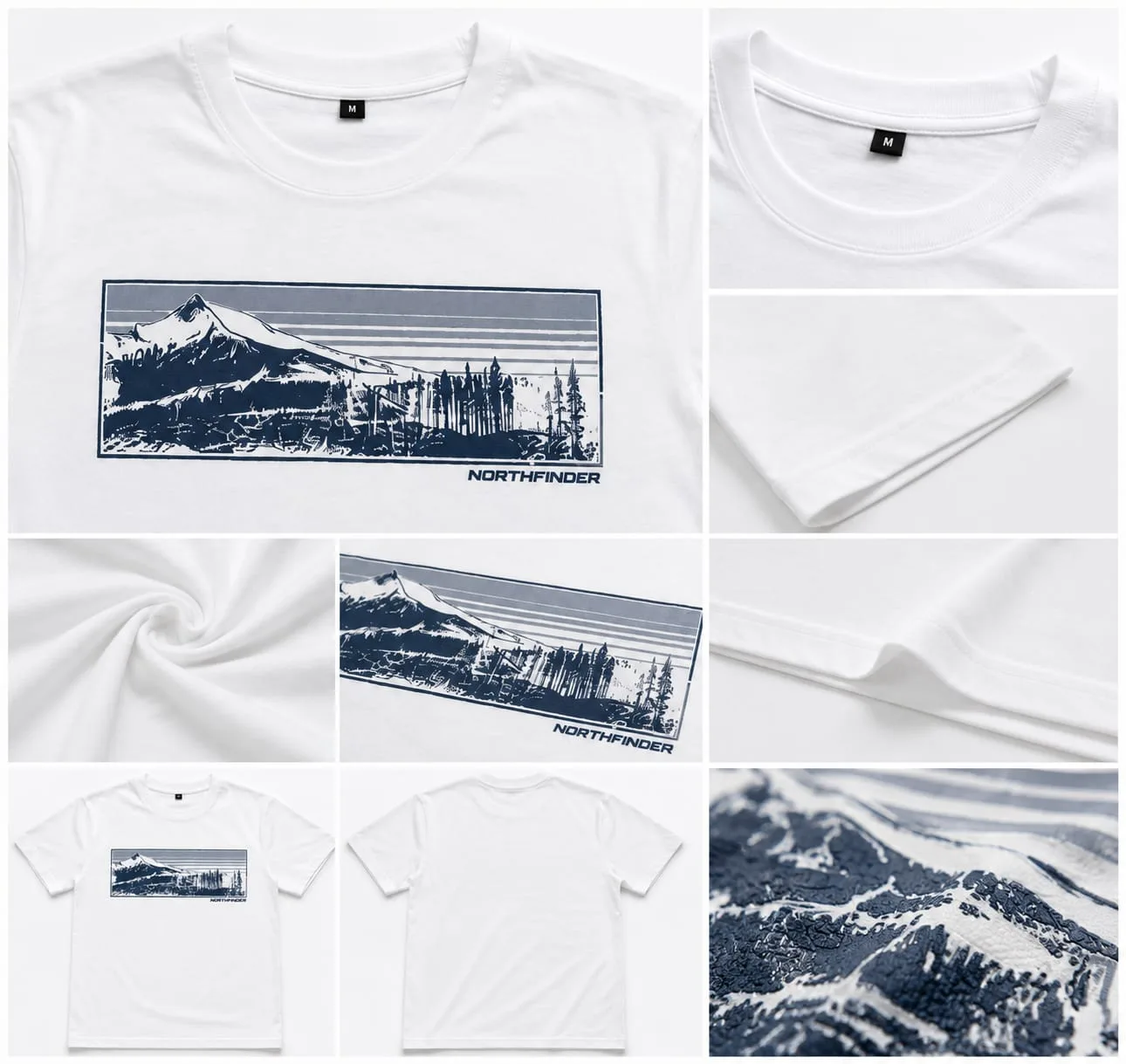 Summer friendly White T-shirt 2