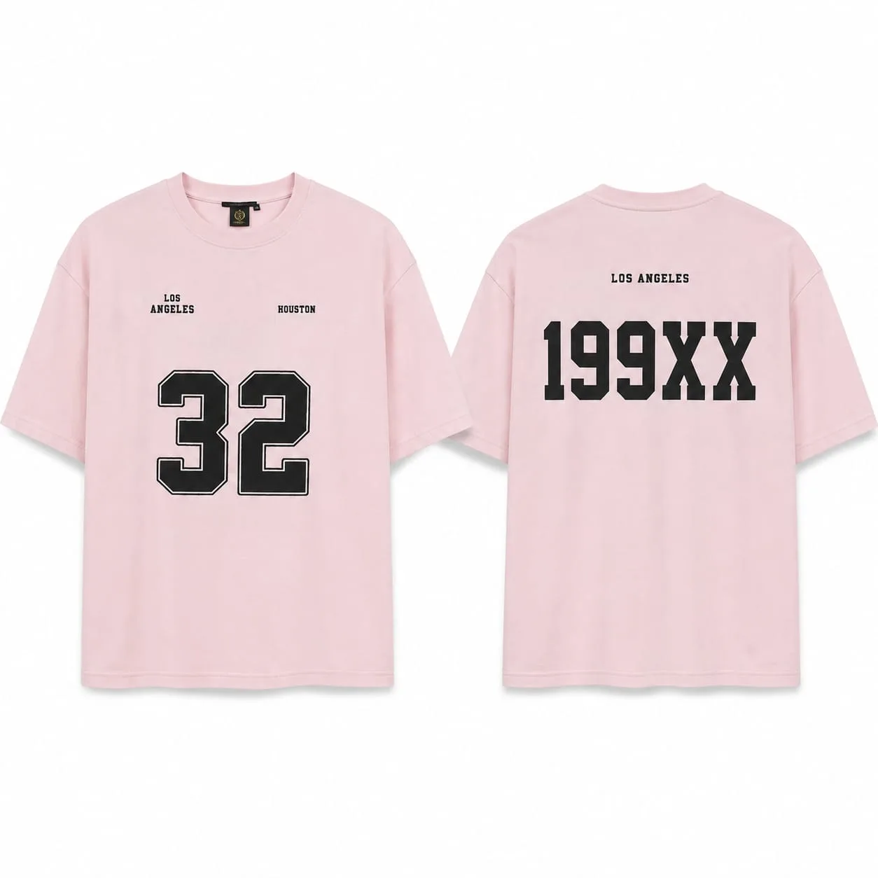 26 pink Drop shoulder