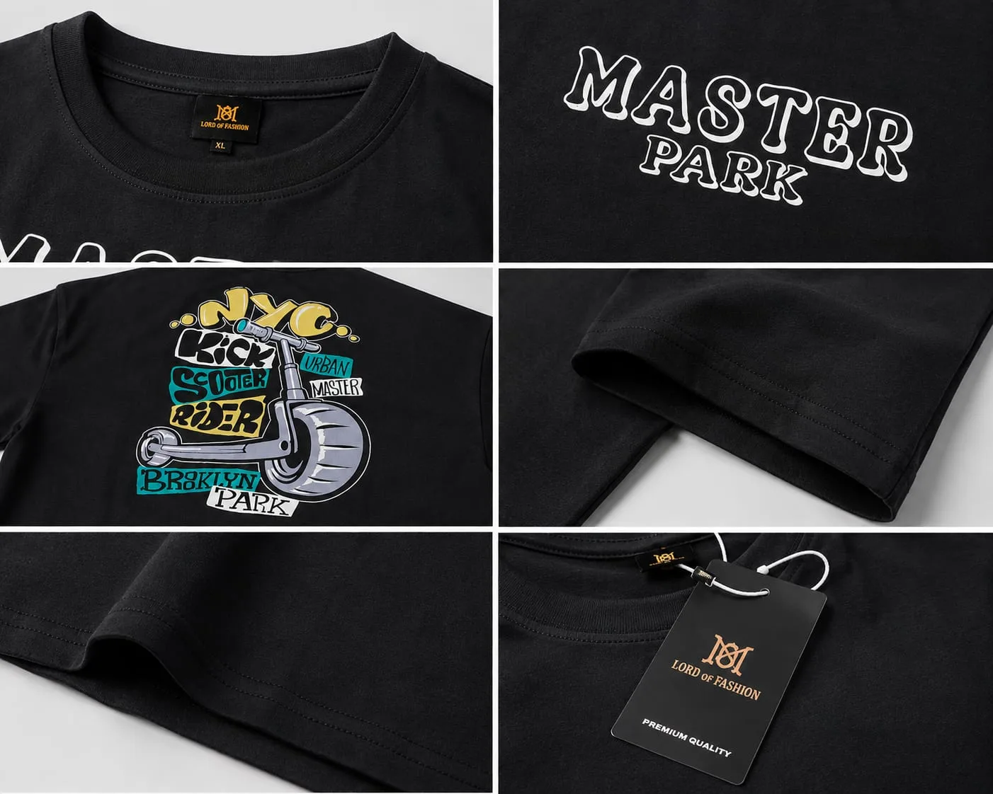 Stylish Black Drop shoulder t-shirt