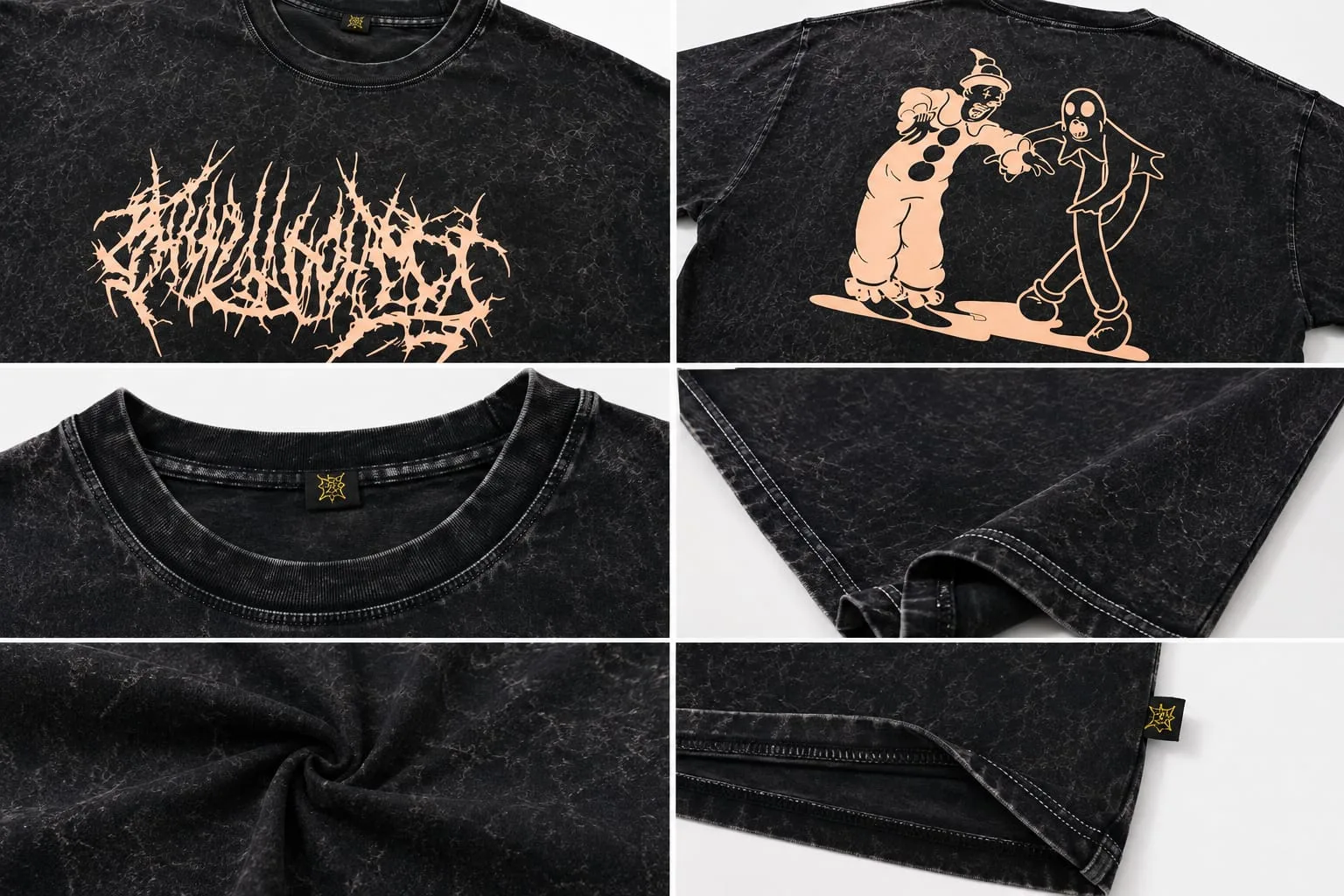 Acid wash BHOOT t-shirt