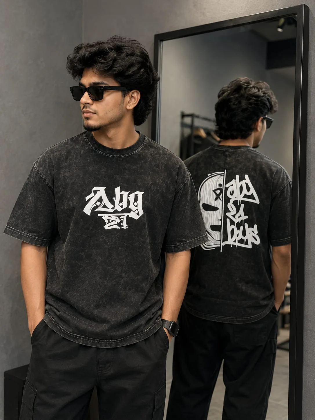 Classy Acid wash T-shirt