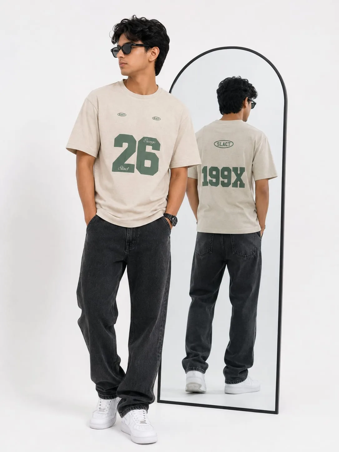 Drop shoulder 26 Bisc Green