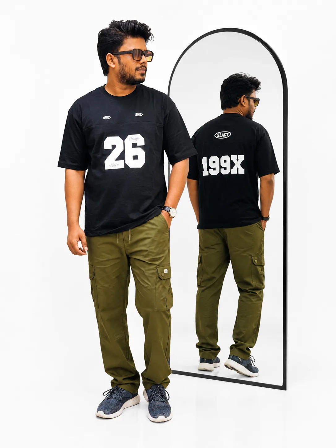 Drop shoulder 26 black