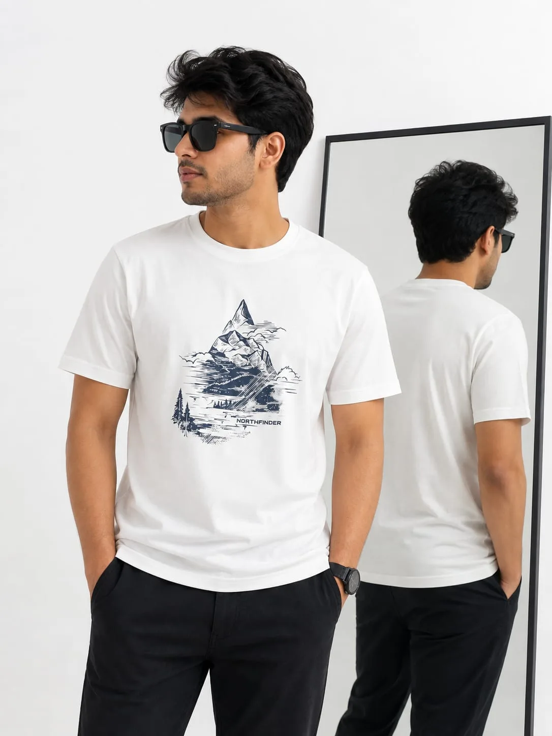 Summer friendly White T-shirt